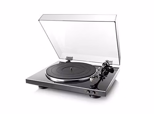 Denon DP-300F Volautomatische Platenspeler met Geïntegreerde Voorversterker - Zwart