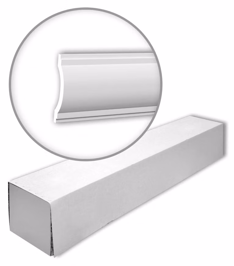 Profhome Decor Wandlijst 12 stuks per doos, 24 meter