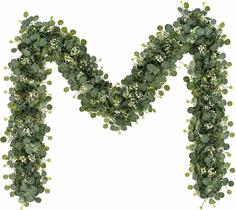 Eukalyptus Girlande Kunstplanten voor een Groene Decoratie in Huis - Hangende Planten voor Binnen en Buiten