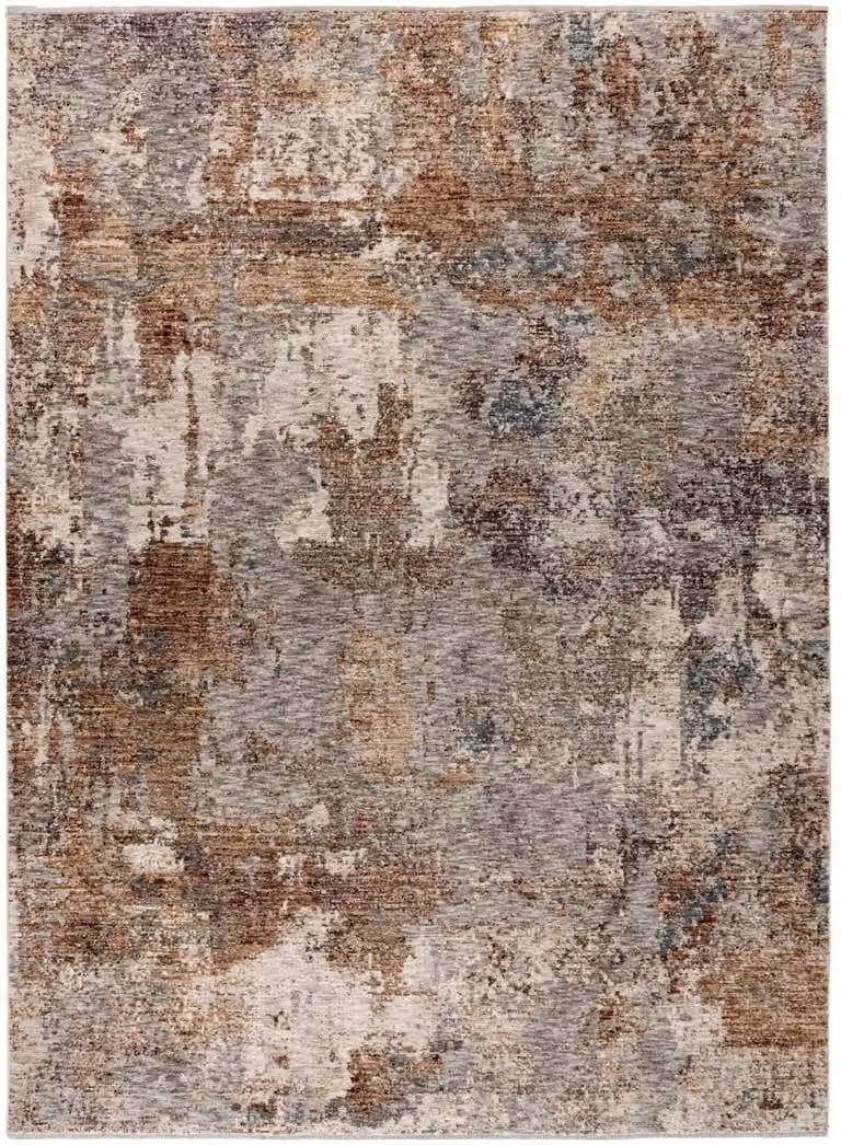 Padiro Elegant Laagpolig Vloerkleed Lichtbeige met Vintage Patroon - B/D: 80 x 150 cm