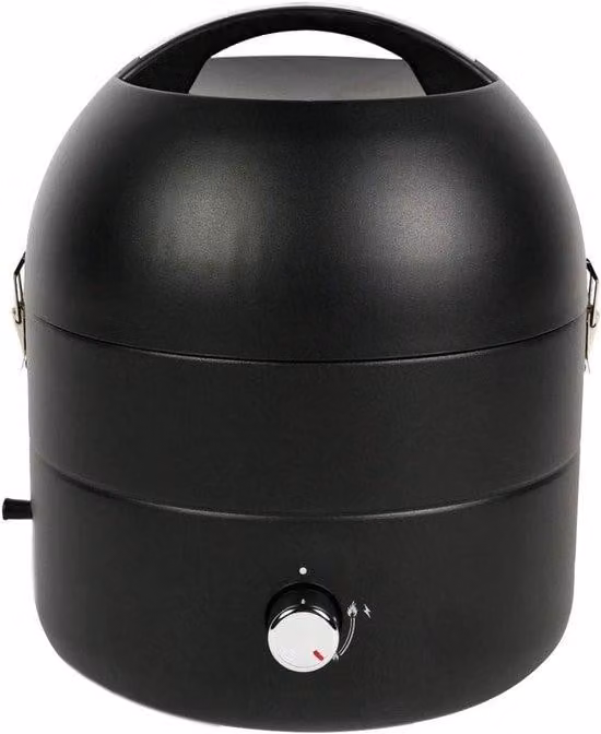 TAINO Compacte Tafelgrill op Gas - Zwart