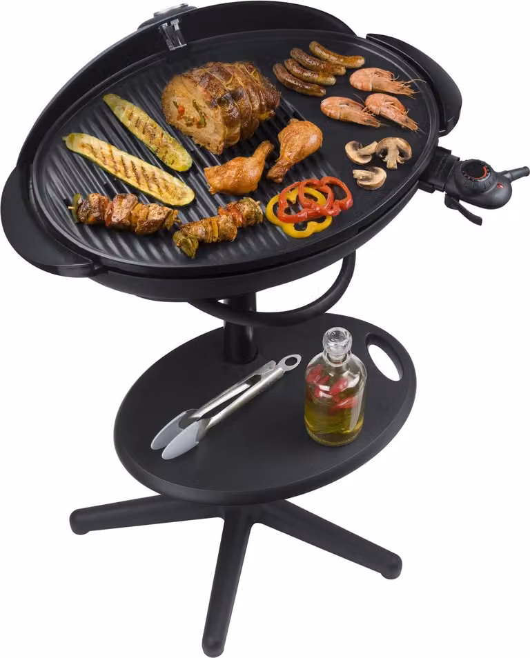 Steba VG 350 Big elektrische tabletop kolengrill met deksel