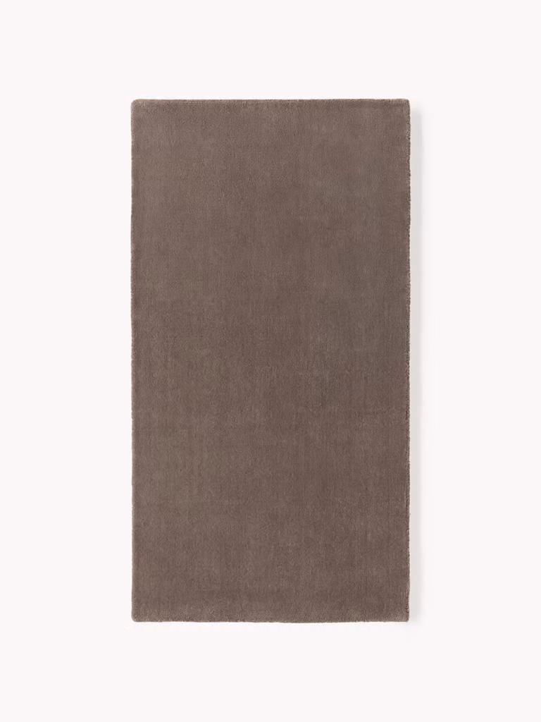 Westwing Collection Zayne handgeweven wollen vloerkleed voor volwassenen