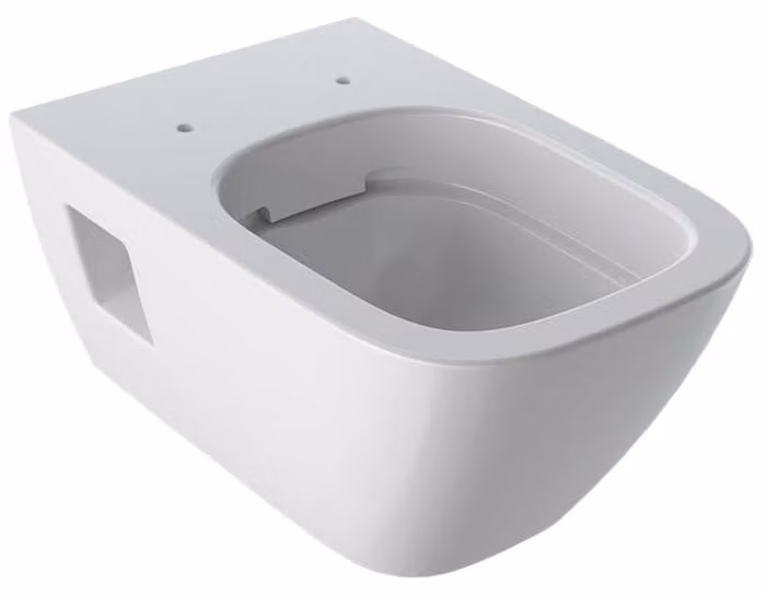 Geberit Renova Plan wandtoilet, diepspuitmodel, gedeeltelijk gesloten vorm, Rimfree