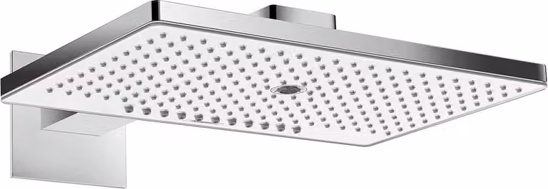 Hansgrohe Rainmaker Select vaste douchekop, chroom en wit, voor plafondmontage