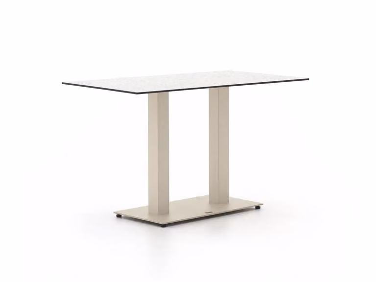 Forza Furniture Tuineettafel Forza, Rechthoekig, Beige, Aluminium en Kunststof