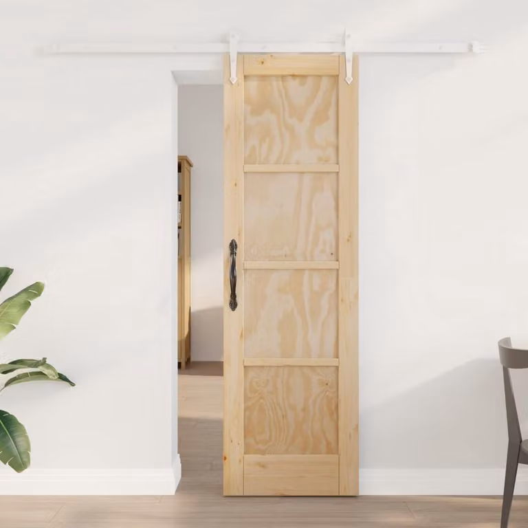 vidaXL ORKDAL Schuifdeur van massief grenenhout 61 x 198,5 cm