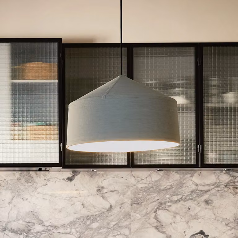 Marset Zenc Hanglamp White - Kunststof Cilinder Lamp voor Woonkamer, Slaapkamer of Eetkamer