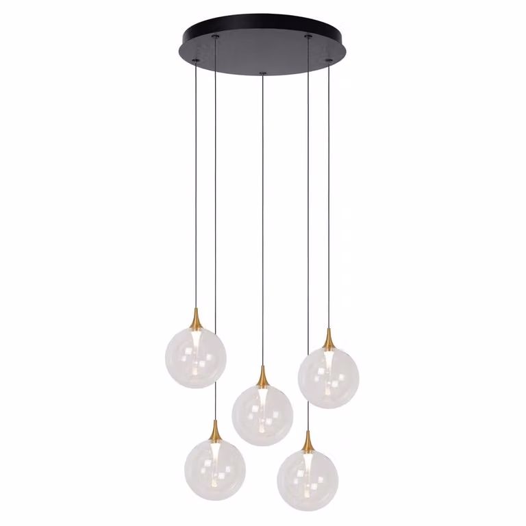 Lucide Gisela Hanglamp - Transparant - Modern - Dimbare LED - Premium