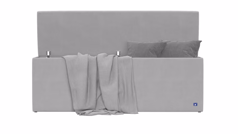 BRUNO opbergbank lichtgrijs 160 cm