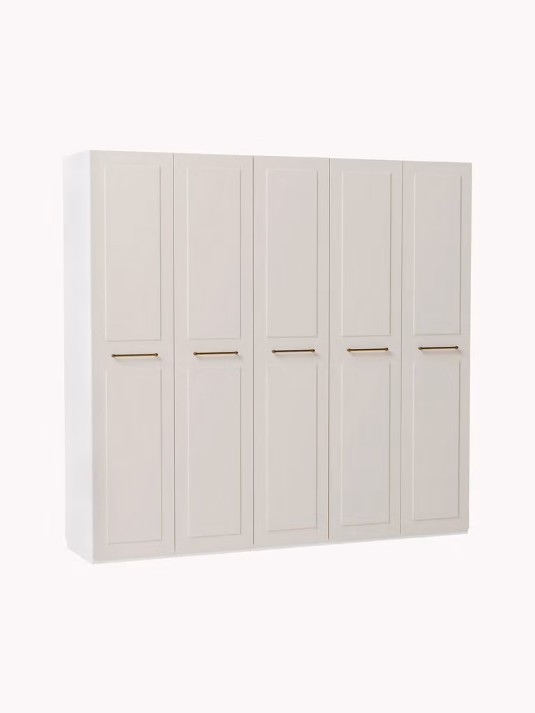 Westwing Collection Modulaire draaideurkast Charlotte, hout, Hoogte: 236 cm