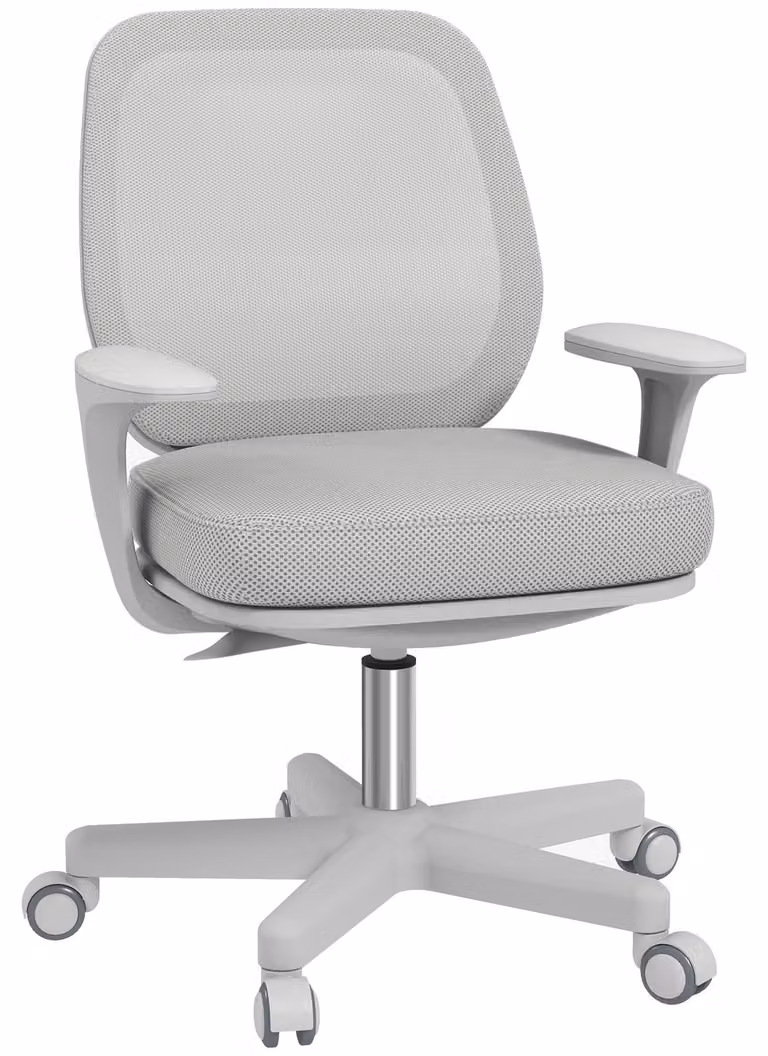 Vinsetto ergonomische bureaustoel met draaifunctie, grijs