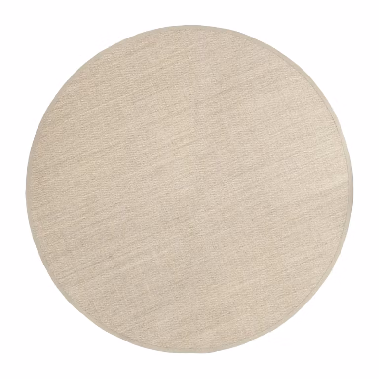 Dixie Sisal vloerkleed rond marble Ø250 cm