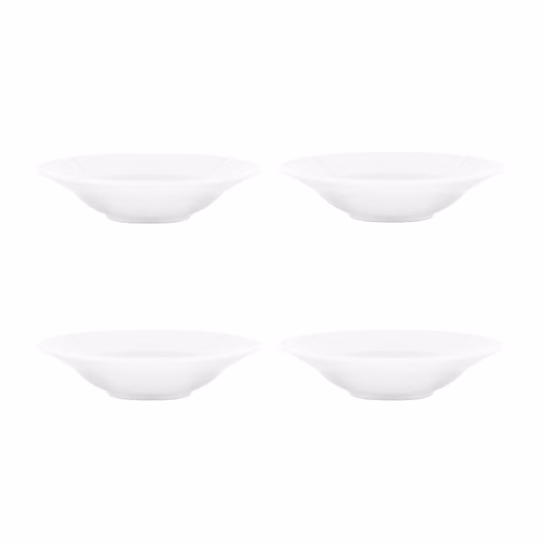 Rosendahl Grand Cru diep bord Wit Ø25 cm 4-pack