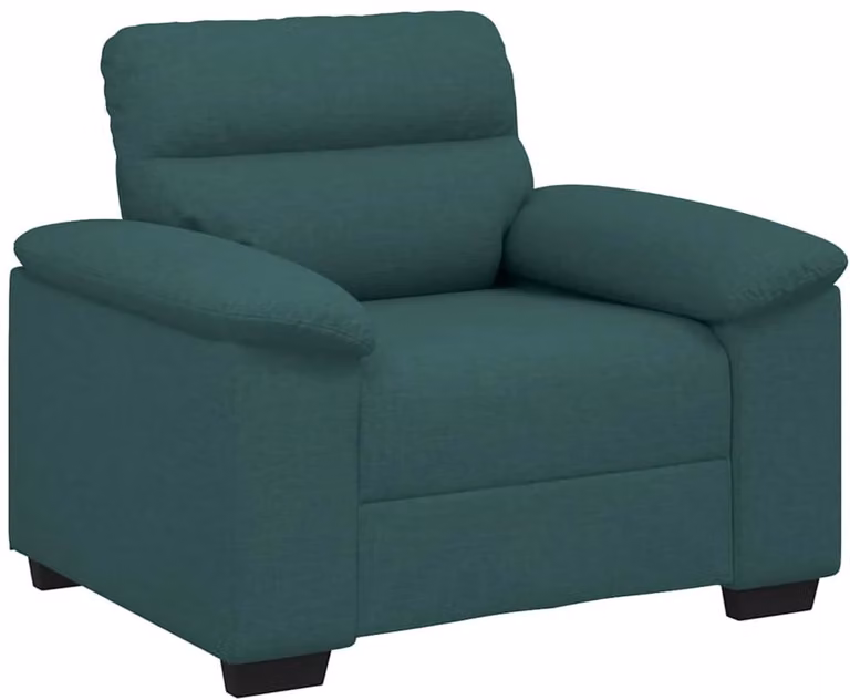 vidaXL Sofastoel Donkergroen - Stof - B/D/H: 100 x 81 x 84 cm