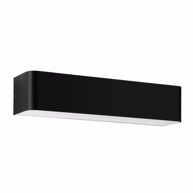 Eglo Sania 4 LED wandlamp zwart en wit, 37 cm