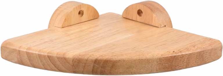 Beige Hoekplank Wandmontage - Zwevende Plank - 15 x 15 x 6 cm