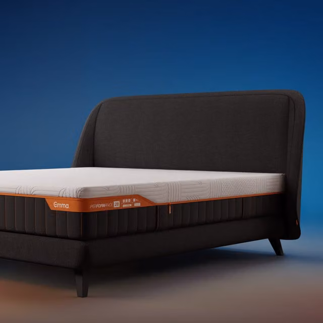 Emma Performance Boxspring Antraciet B/D/H: 140 x 200 cm met Performance Matras 28 cm
