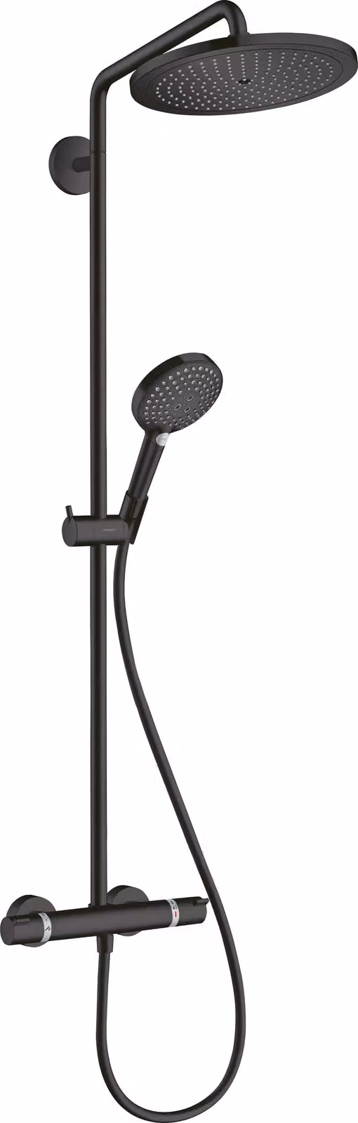 Hansgrohe douchekolom Croma Select S 280 met Raindance handdouche, matzwart