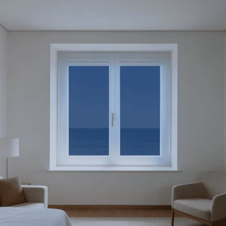 Raamfolie Zonwerend Privacy Folie Blauw Zilver 60 x 190 cm