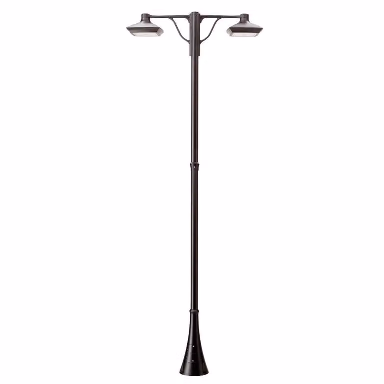 Franssen City Highlight led Buitenlantaarn - 2-lichts - 300 cm - Grafietgrijs