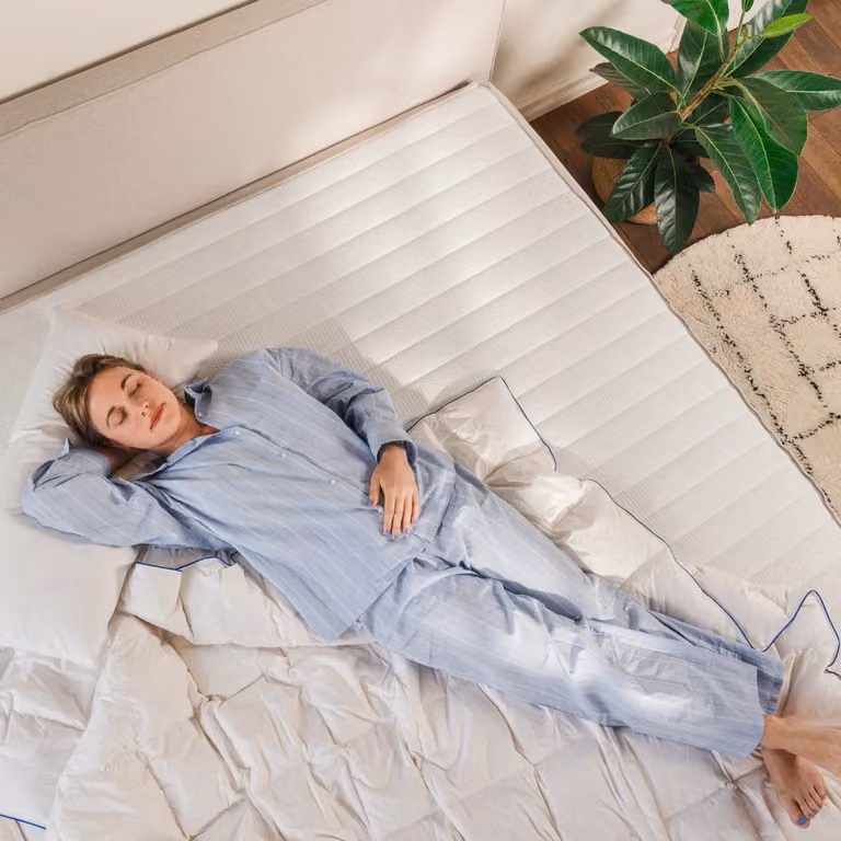 BRUNO Hybrid Matras met wasbare hoes, Wit, B/D/H: 70 x 200 cm