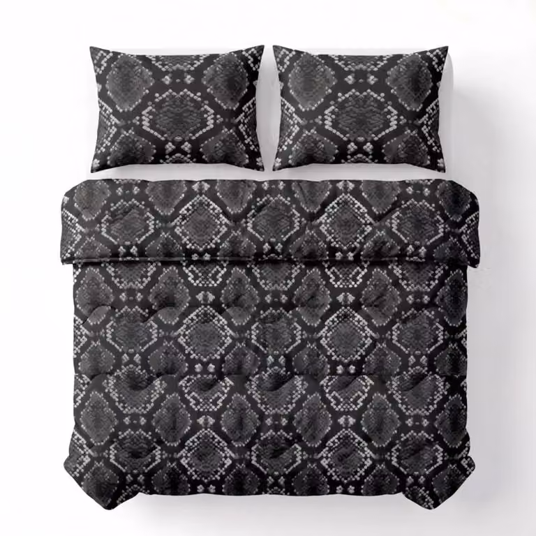 Sleeptime Lazy Dekbed Riley Antraciet voor volwassenen met holle vezel 240 x 220 cm