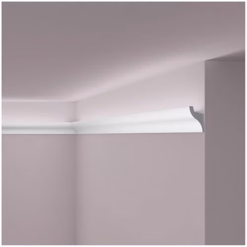 NOËL & MARQUET IL3 WALLSTYL Plafondlijsten, 30 stuks, Polystyreen met hoge densiteit, B/D/H: 50 x 33 x 2000 mm