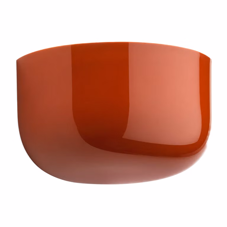 Flos Bellhop Wall Up muurlamp Brick red