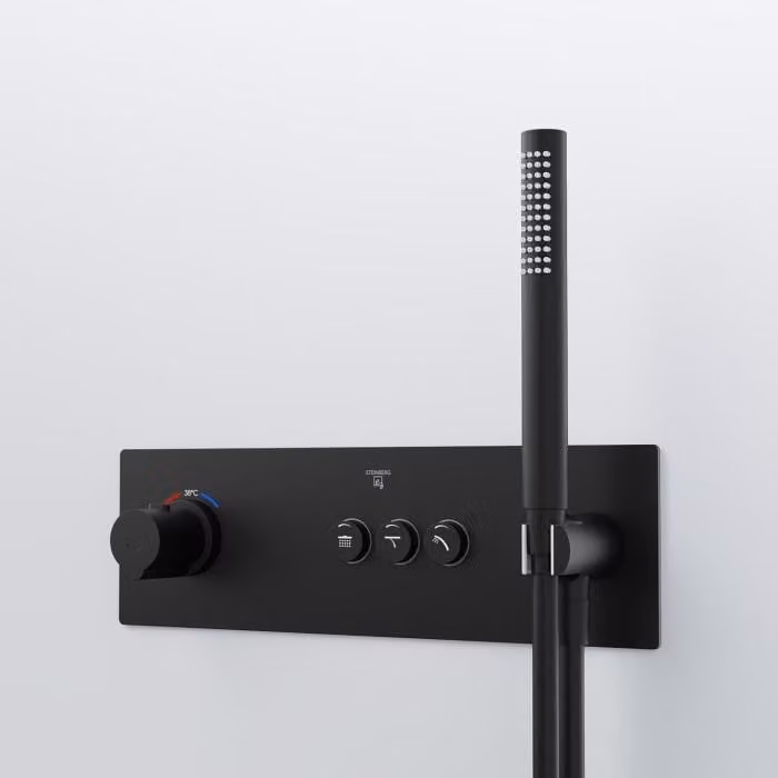 Steinberg Serie 390 inbouwthermostaat 3/4 inch geschikt voor 3 verbruikers