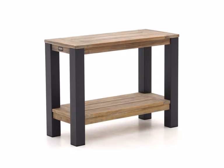 ROUGH Rectangle Sidetable Tuintafel van Teakhout in Bruin of Grijs