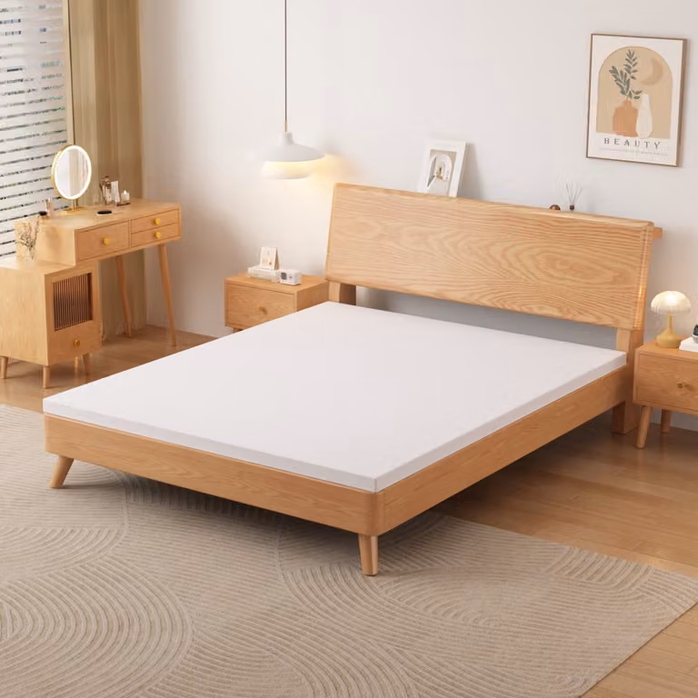 HAUSS SPOLE Matras met QX Schuim en afneembare wasbare hoes, H3 Medium Stevigheid, Wit, 180 x 200 cm