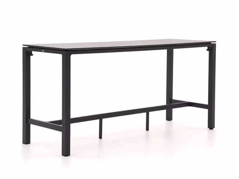 Bellagio Rechthoekige Bartafel van Sintered Stone voor in de Tuin of op het Terras B/D/H: 225 x 105 x 75 cm