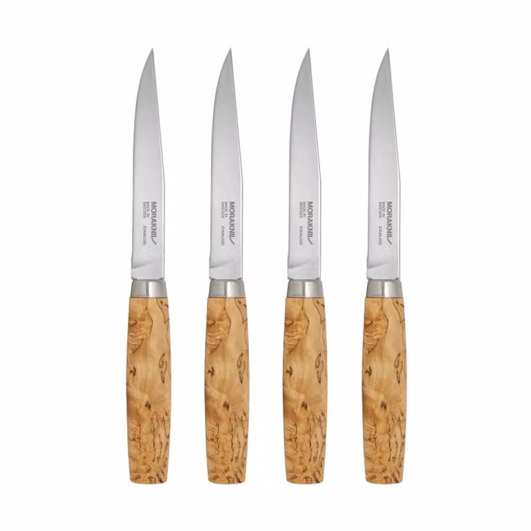 Morakniv Masur Steak Knife 4-pack Natuur