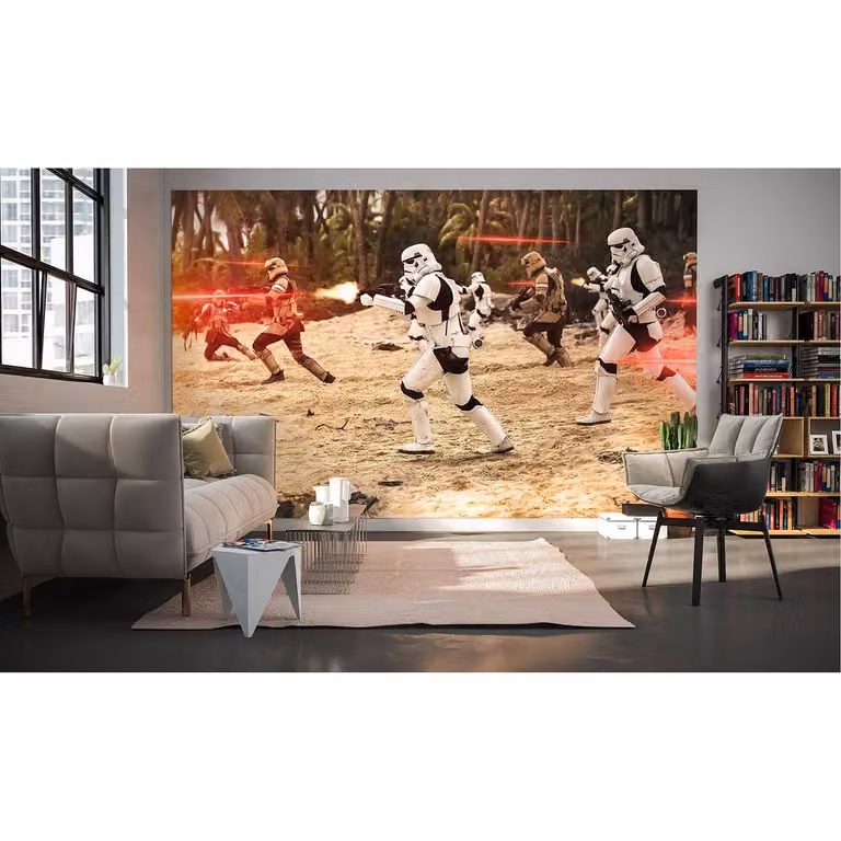 home24 Fotobehang Star Wars Imperial Strike 400cm