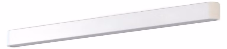 Nowodvorski Lighting Kinkiet SOFT Wandlamp, wit, Aluminium, B/D/H: 93,5 x 6 x 9 cm