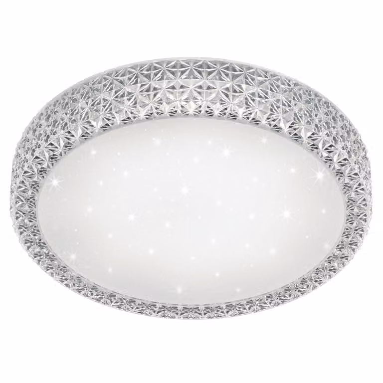 Reality Leuchten Pegasus LED plafondlamp wit, Ø 60 cm
