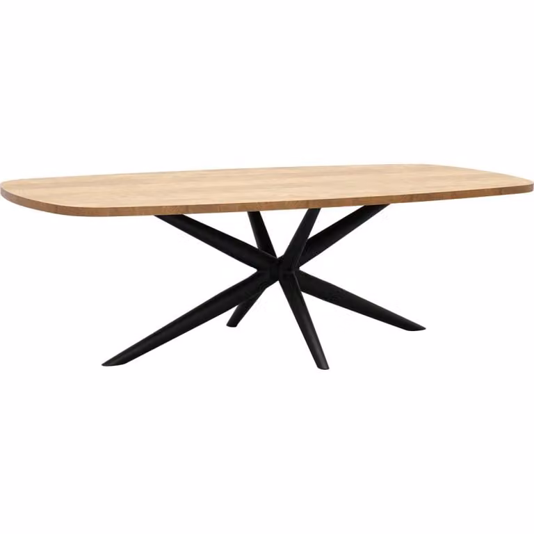 Budget Home Store Eettafel Selby 220 cm Ovaal