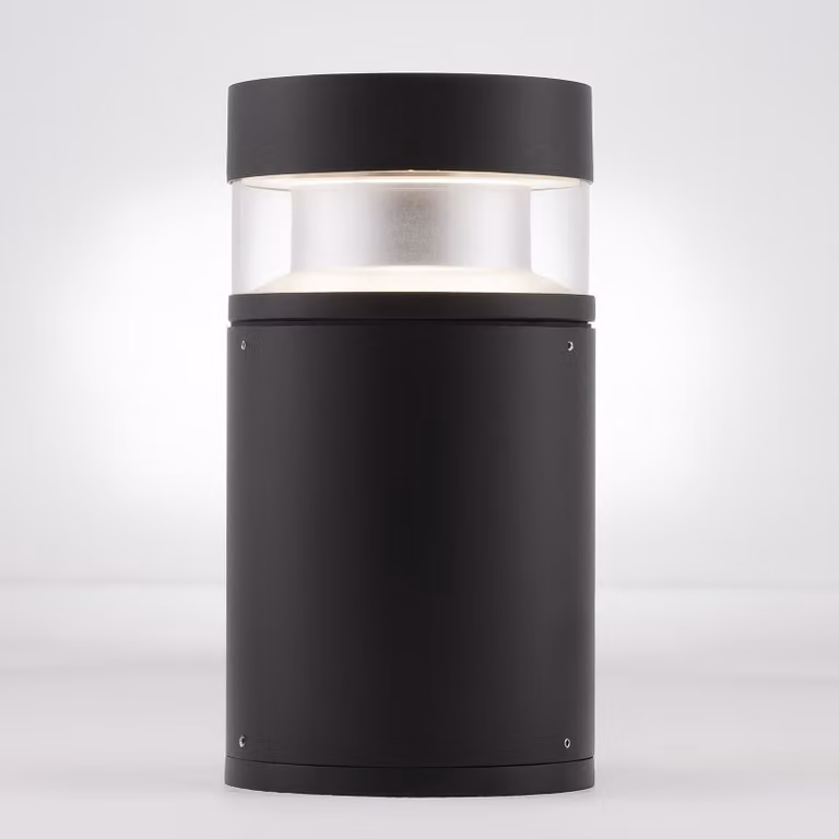 Lyora Tala design padverlichting zwart/grijs 25 cm