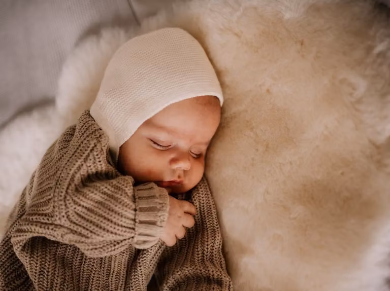 Pure Baby Love Schapenvacht medicinaal gelooid voor baby en kind - Maat: M - 70 x 45 cm