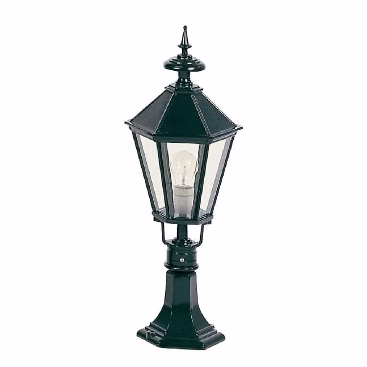 Nostalgische staande lamp Edinburgh zwart KS Verlichting