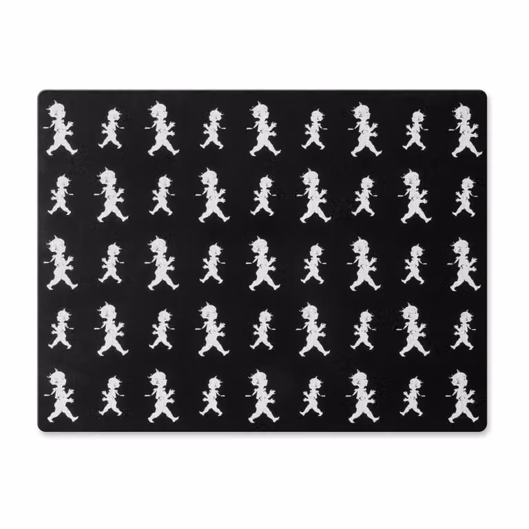 Solstickan Design placemat 2-pack Zwart 30 x 40 cm