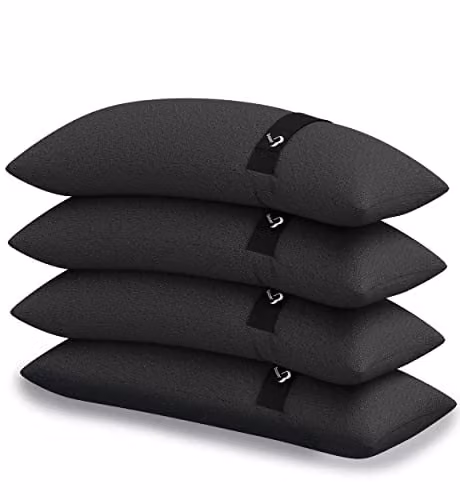 BASER Zandzakken Gewichten 4 x 25kg – Heavy Duty Verzwaringszakken voor Partytent, Pergola en Zweefparasol – Waterafstotende Ballast zonder Zand