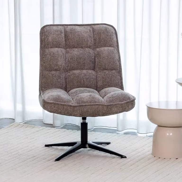 Label51 Vince Fauteuil - Stone - Chenille - One Size