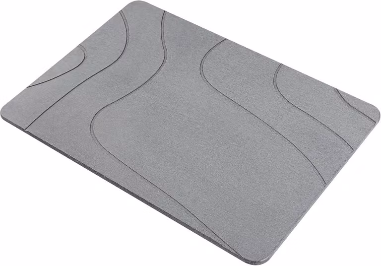 Antislip Badmat van Natuursteen voor Douche en Badkamer, Sneldrogend