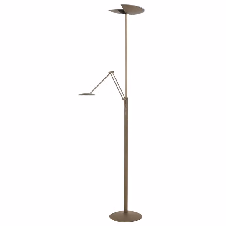 Highlight Sapporo Design leeslamp koper brons Ø 29 cm