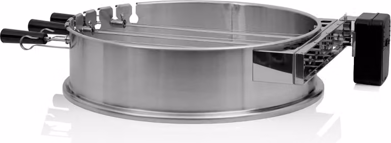 BBQ-Toro grillspies set voor bolvormige barbecues met een diameter van 57 cm, 7 roestvrijstalen spiezen