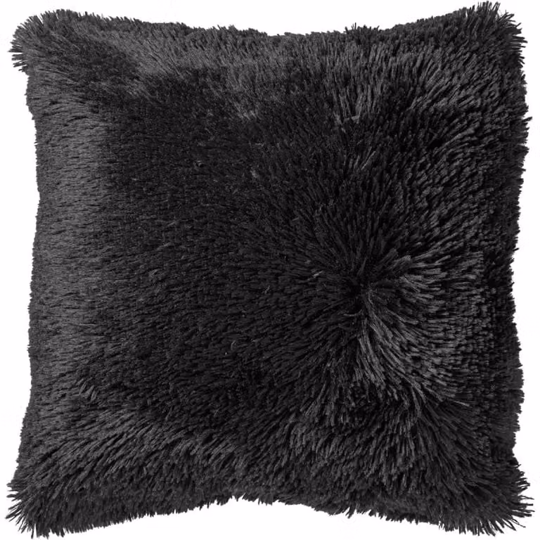 Sierkussen Fluffy Raven 45 x 45 cm van Dutch Decor