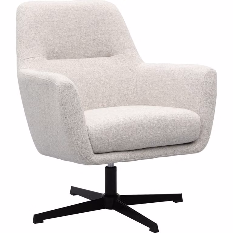 Budget Home Store Draaifauteuil Suso Oasis Shell Modern voor Volwassenen