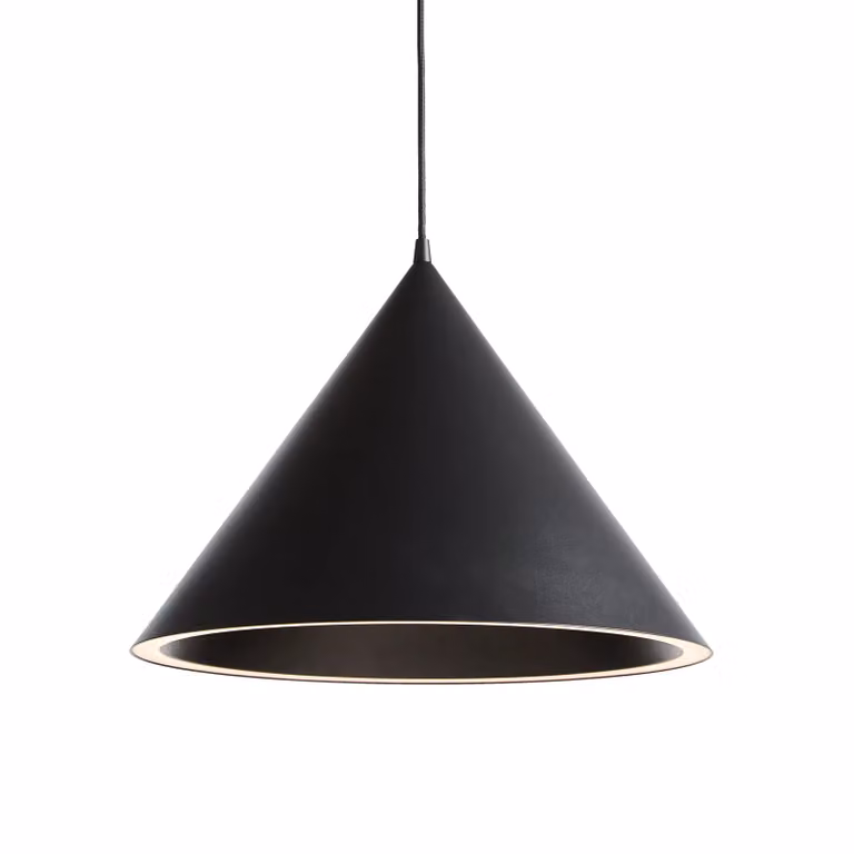 Woud Annular Hanglamp Large Black Aluminium
